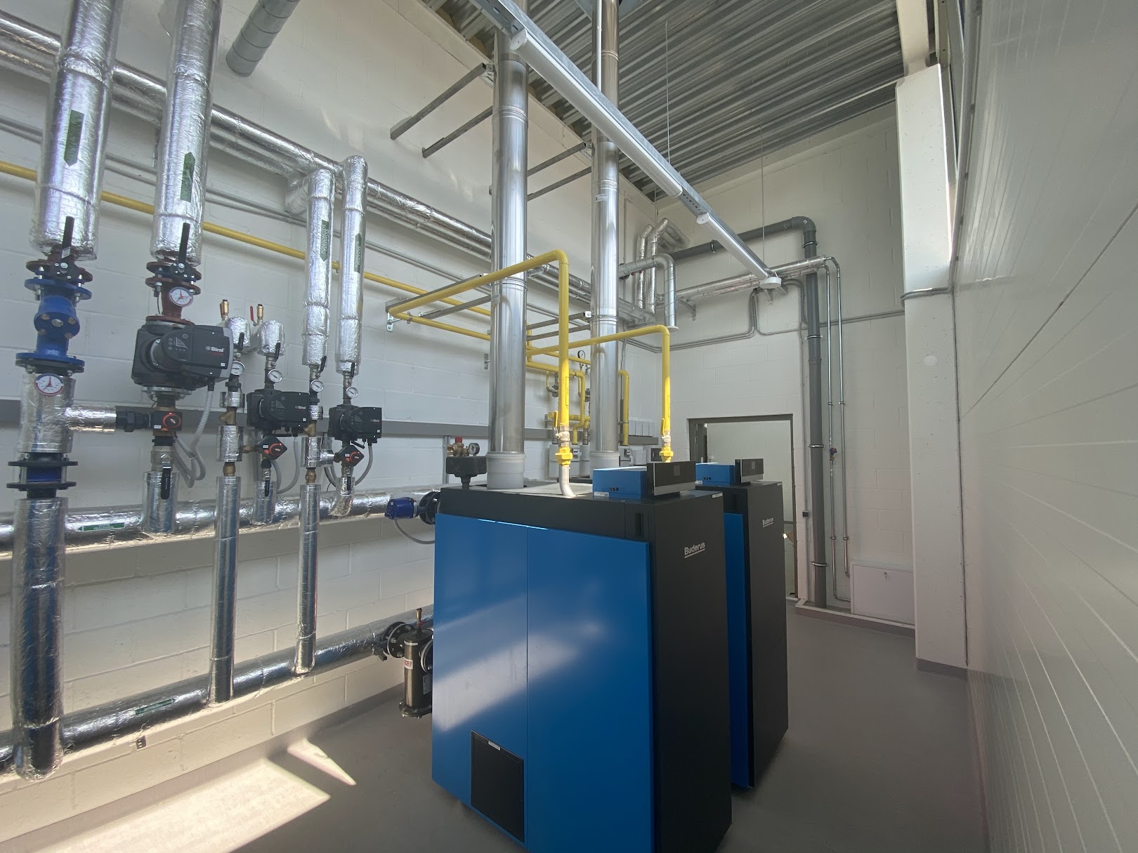 Katlamaja torustik ja gaasikatlad