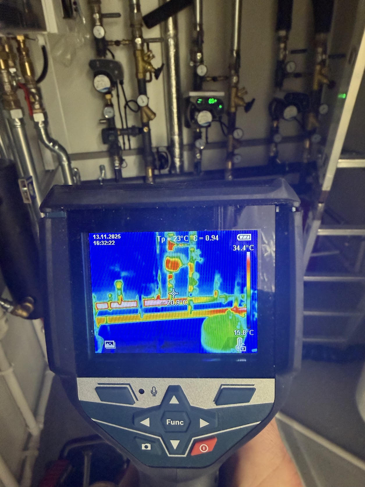 Termokaamera diagnostika